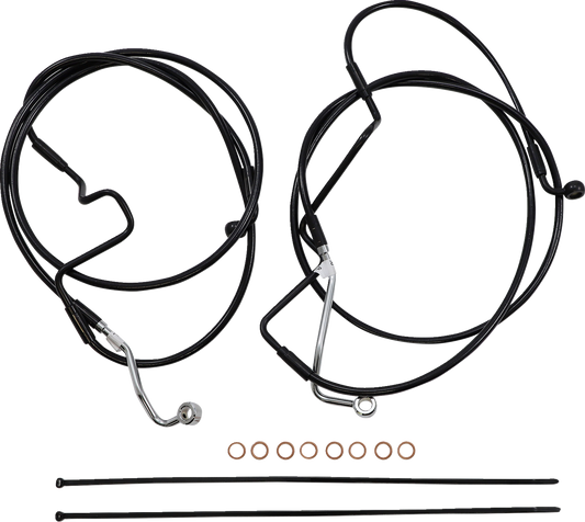 Kit de instalación de manillar XR - Kit de instalación de manillar XR - Perchas para monos de 15"-17" - FLHR '21-'22 - Negro