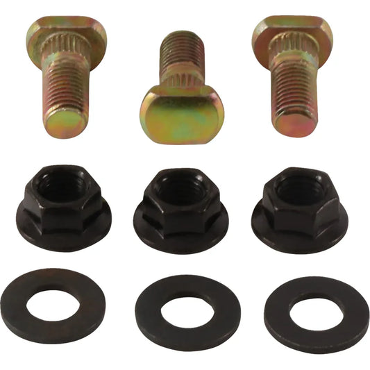 Kit de pernos/tuercas de rueda - Kit de pernos/tuercas de rueda - Delantera/Trasera - Suzuki 80/90 QuadSport