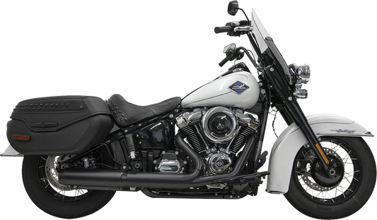 Silenciador deslizable de 4" con núcleo deflector - Silenciador deslizable de 4" con núcleo deflector de 2-1/2" x 10" - Negro - 49 estados