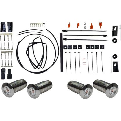 Kit de luces traseras con pernos de bolsa con rayos