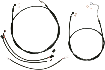 Kit de instalación de manillar XR - Kit de instalación de manillar XR - Colgadores Ape de 12"-14" - FLH '16 - Negro