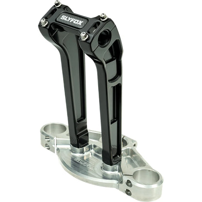 Kit SLYFOX Handlebar Riser Pullback 1-1/8" Clamping 10" Rise