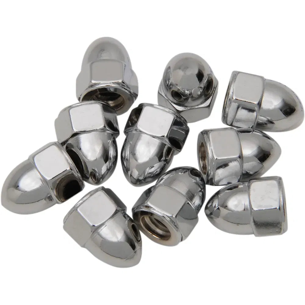 Tuercas bellota 1/4"-20 cromo