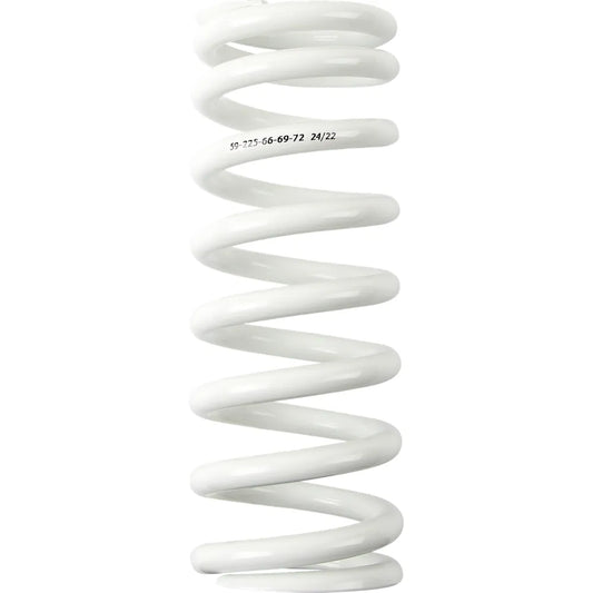 Resorte de choque - Resorte de choque - 59 mm OD - 66/69/72 n/mm - Blanco