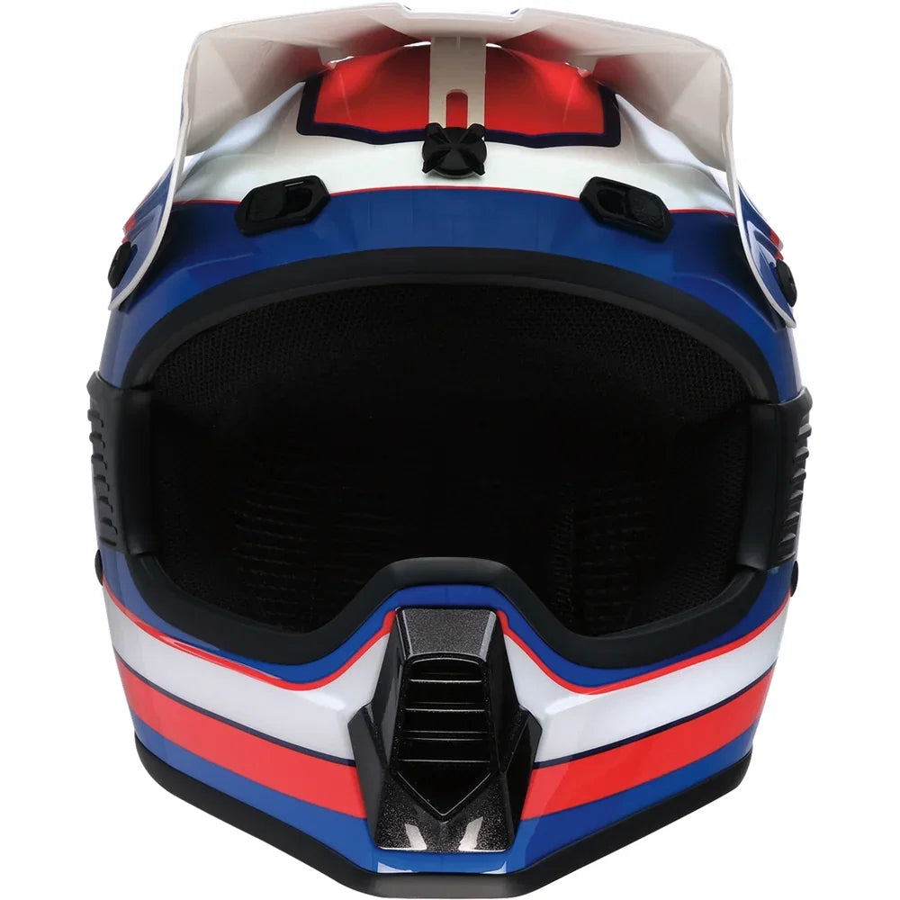 Casco Z1R Child Dirt Maxx Vortex Red/White/Blue