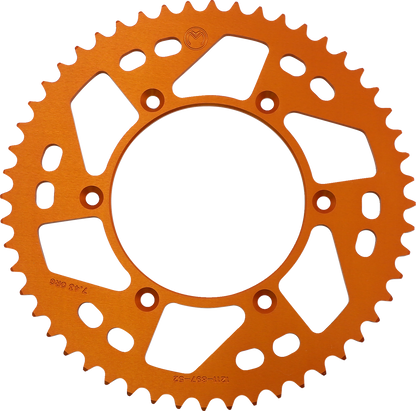 Corona Trasera Aluminio - Corona Trasera - Aluminio - 52 Dientes - Naranja - Husaberg/Husqvarna/KTM