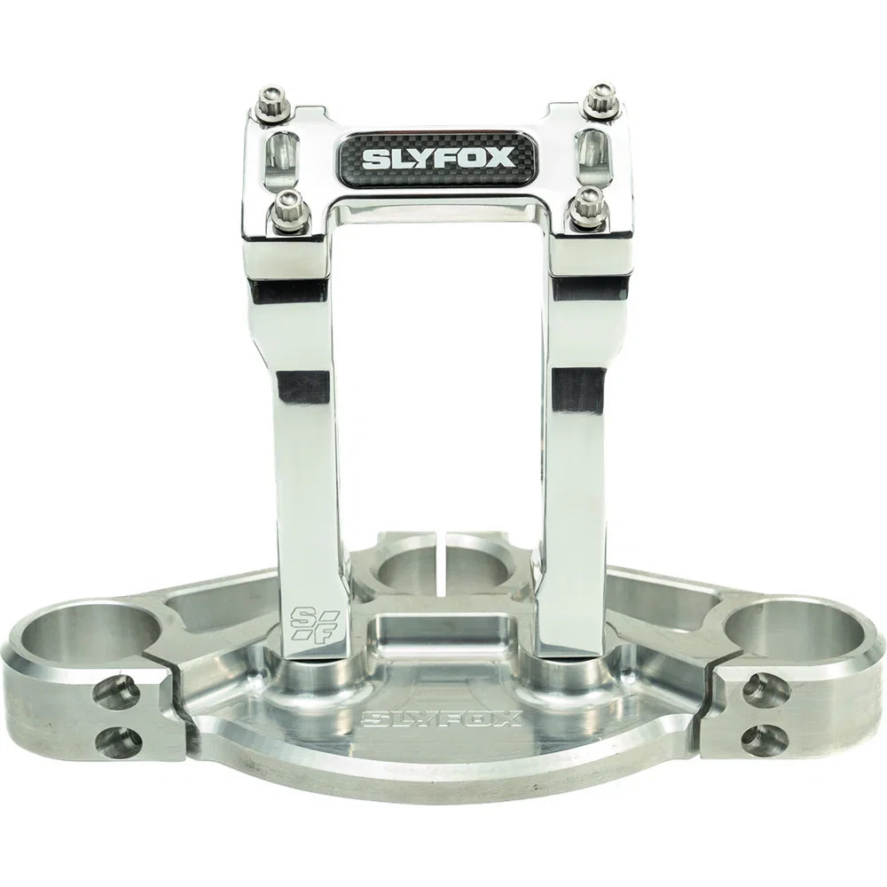 Kit SLYFOX Handlebar Riser Straight 1" Clamping 6" Rise