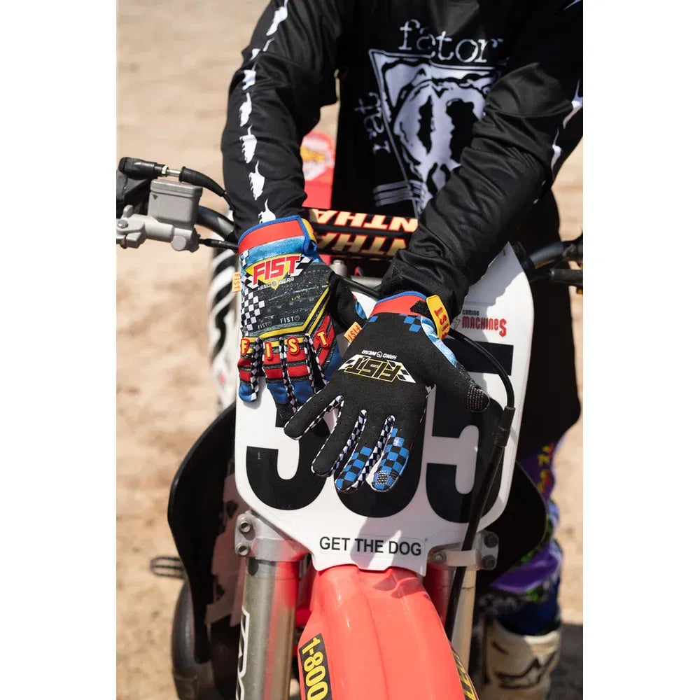 Guantes speedway con correas