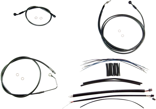 Kit de instalación del manillar superior Black Pearl™ - Kit de instalación del manillar superior Black Pearl™ - 12"-14" - FLHR '17-'19