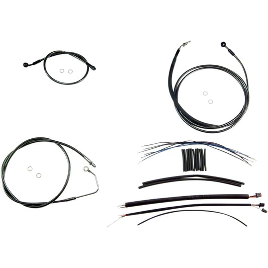 Kit de instalación del manillar superior Black Pearl™ - Kit de instalación del manillar superior Black Pearl™ - 12"-14" - FLHR '17-'19