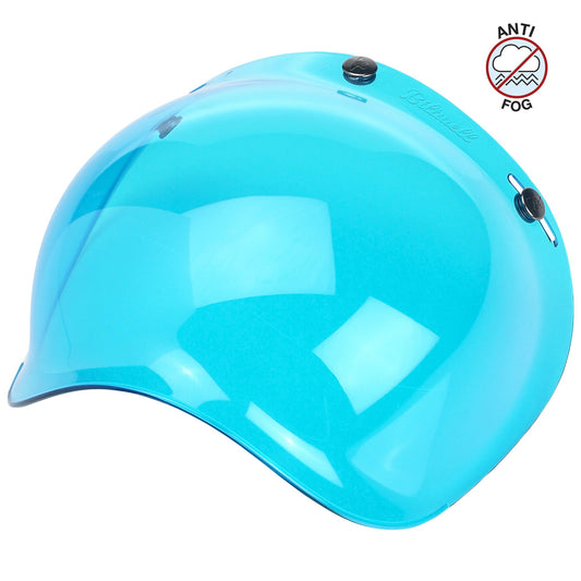 Burbuja de 3 broches para casco Biltwell - azul