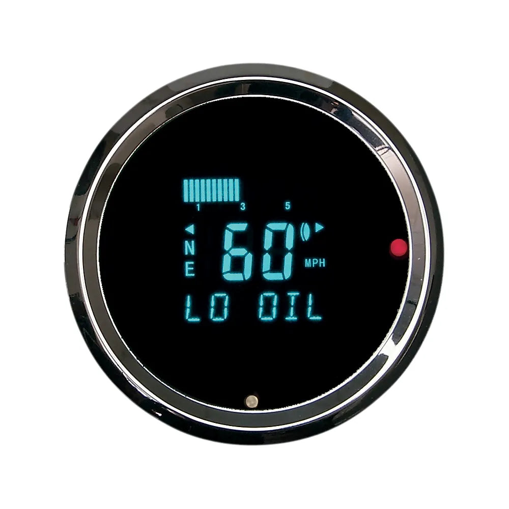 3011 Model Odyssey II Speedometer with Indicators (Resolution 1 mph) - 3-3/8"