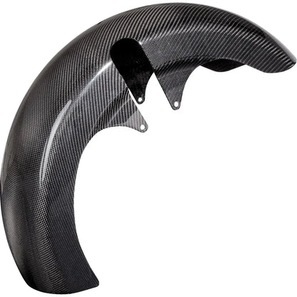 Guardabarros delantero fat wrapper de fibra de carbono de 21"