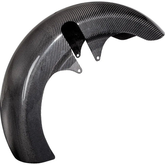 Guardabarros delantero fat wrapper de fibra de carbono de 21"