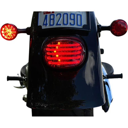 Luces traseras led de perfil bajo integradas probeam® con señales de giro auxiliares
