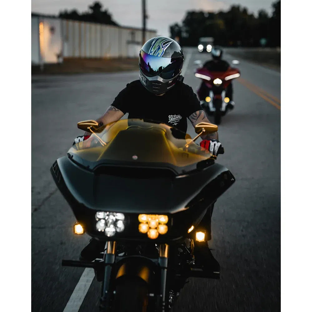 Kit combinado de faros delanteros y faros antiniebla shark demon®
