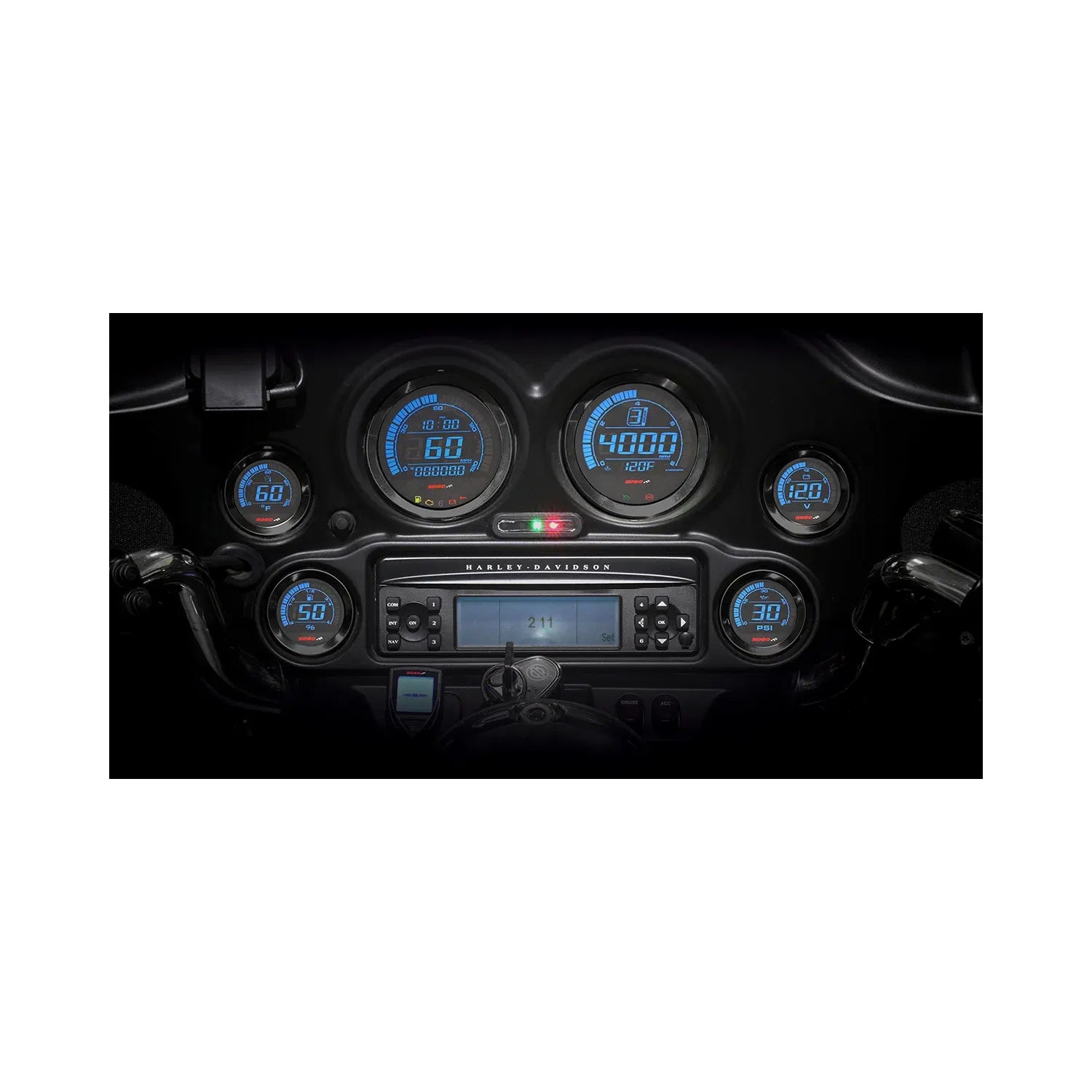 Kit de calibre de seis piezas hd-02