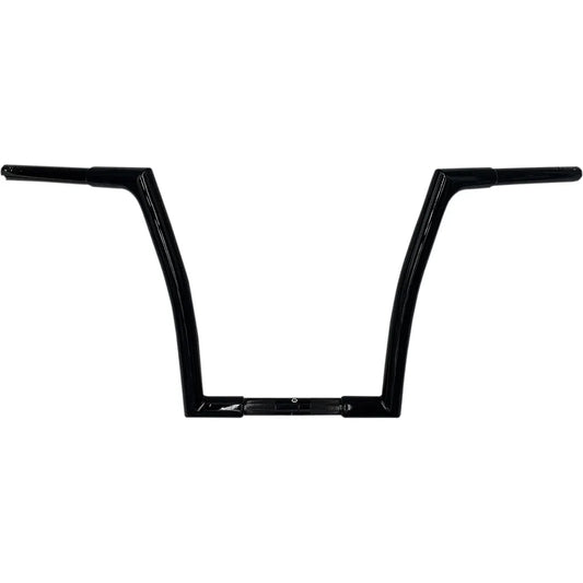 14" Black 1-1/4" Flat Top Handlebar888