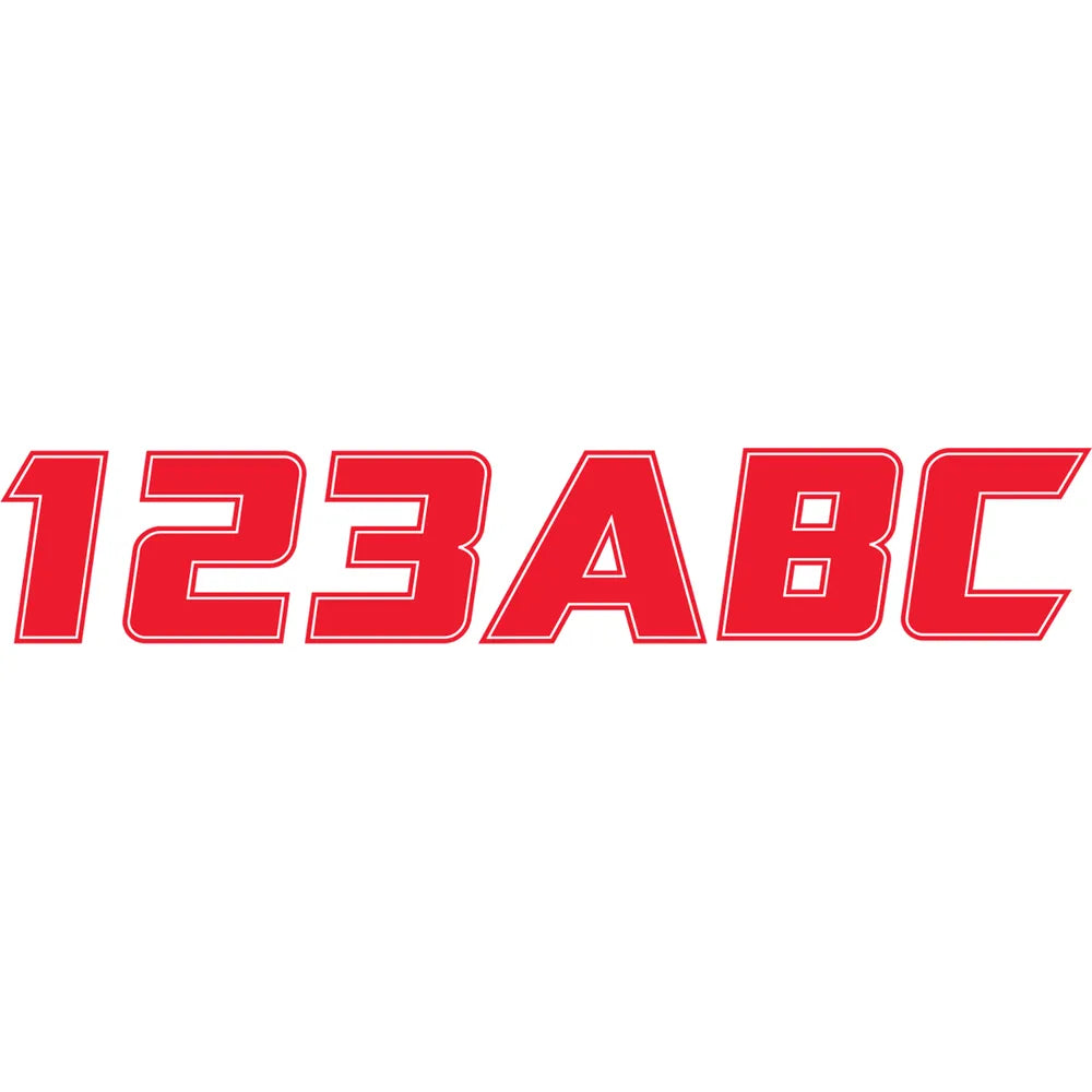 Decal Registration Kit - Red