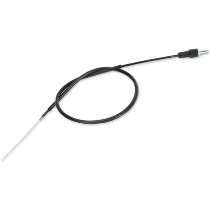 Cable del acelerador de vinilo negro.