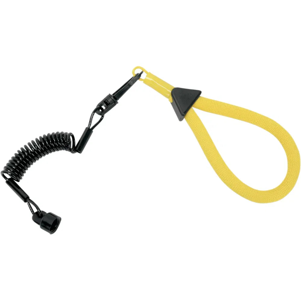 Wrist Lanyard - Yellow/Black - Kawasaki