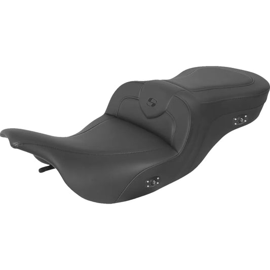 Asiento RoadSofa™ con calefacción - Asiento RoadSofa™ con calefacción - Sin respaldo - Negro con costuras negras