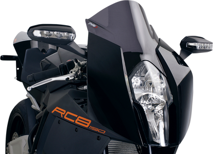 Parabrisas Z-Racing - Parabrisas de carrera - 14-1/2" - Ahumado oscuro - RC8