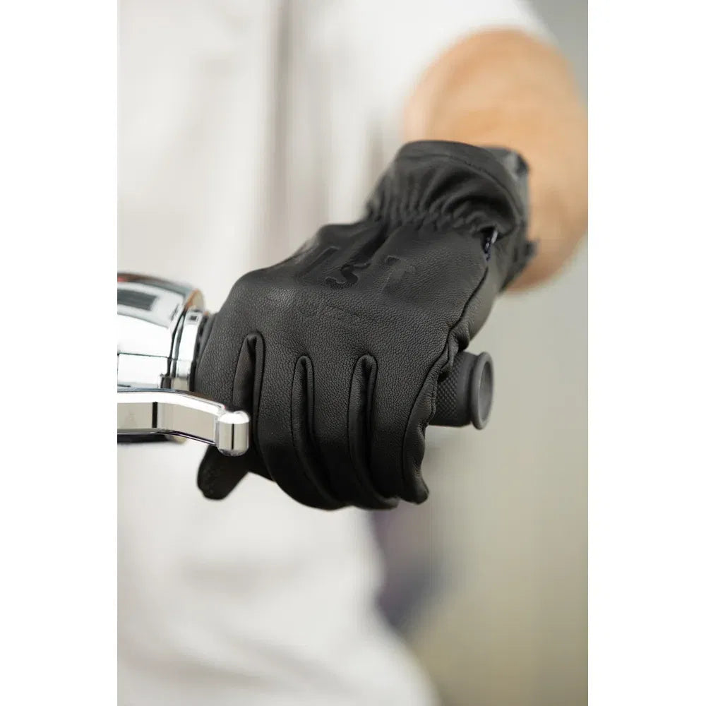 Los guantes de cuero rig road