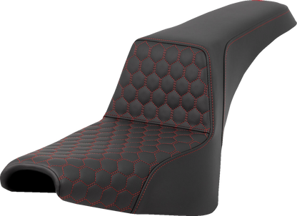Asiento elevado tipo panal - Asiento elevado - Panal - Costuras rojas - FXBB/FXST '18-'24