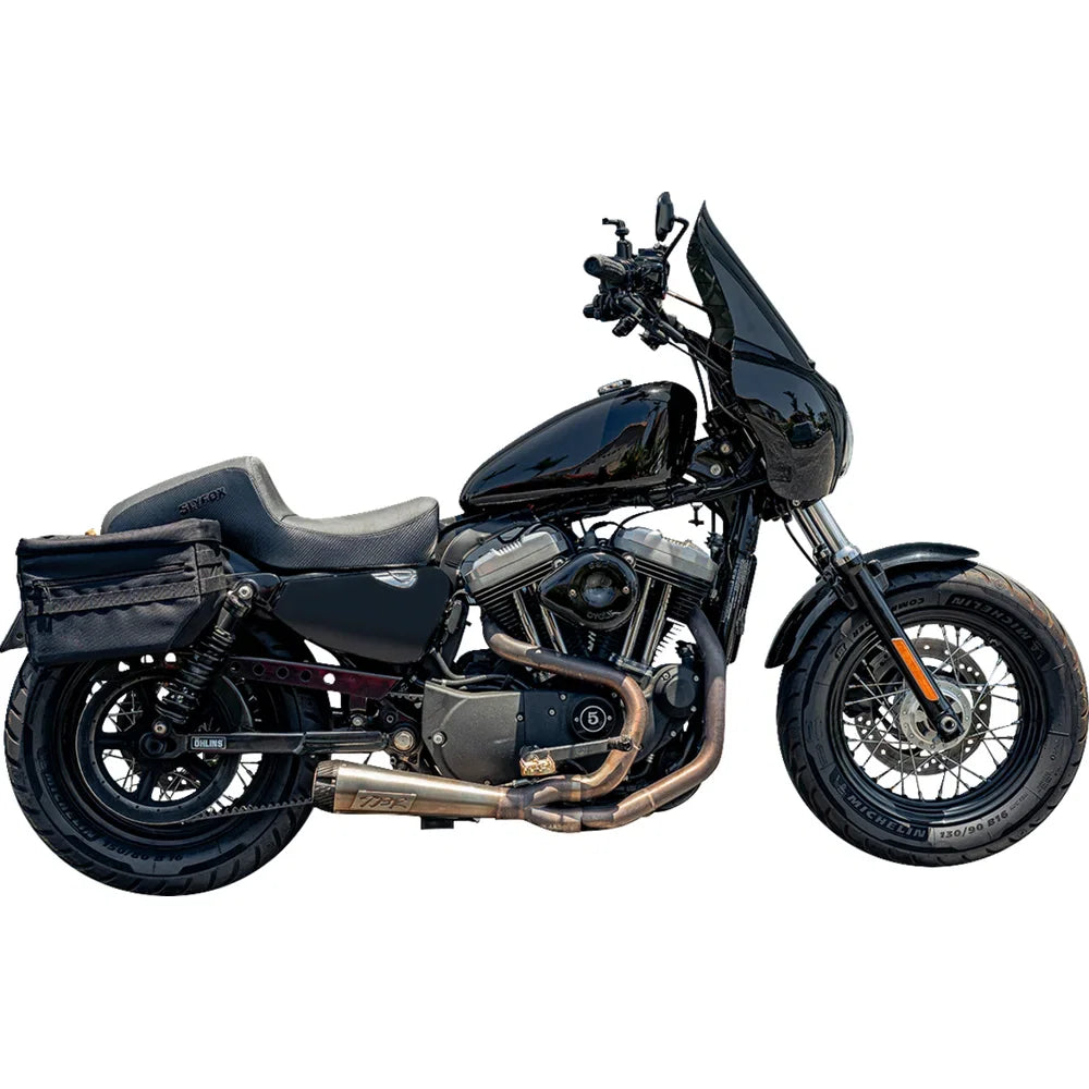 Asiento SLYFOX The Drifter Drifter Black Logo Black Vinyl W/ Slipstop Carbon Fiber XL '04-'22