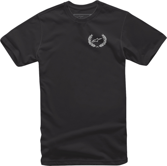 Playera Alpinestars Wreath - Negro