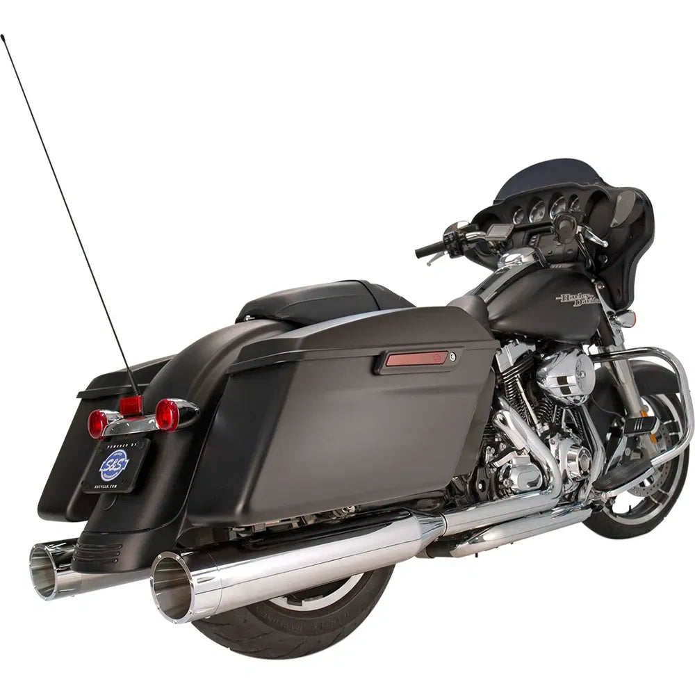 4.5" Mufflers - Chrome with Chrome Tracer