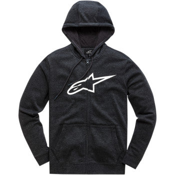 Sudadera con Capucha Alpinestars Ageless 2 Zip - Negro/Blanco