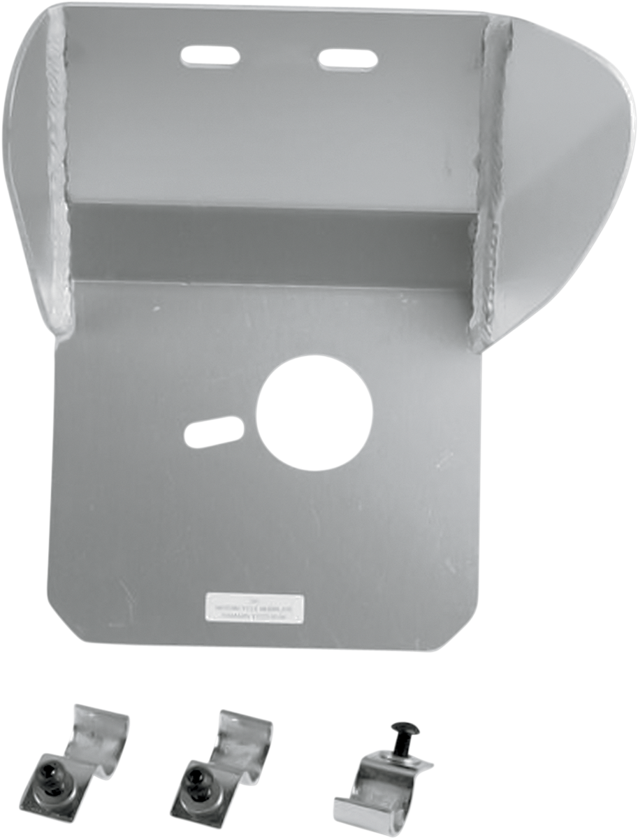 Protector de bajos de aluminio — Protector de bajos - Protector de bajos - Plata - Yamaha - YZ 125