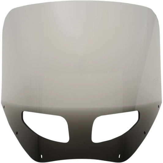 Roadwarrior Cafe Shield - Vented - Black Smoke -13"