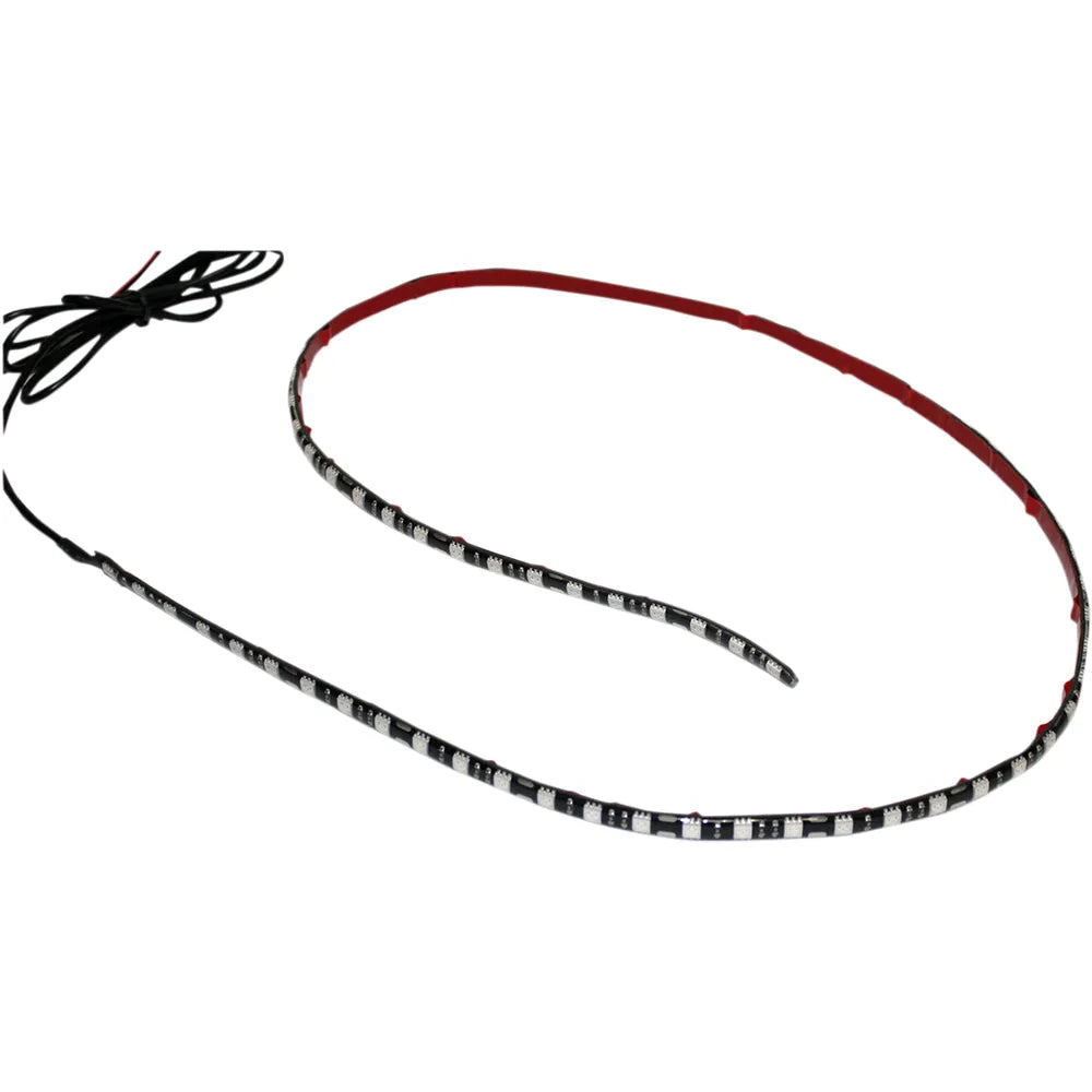 Low-Profile LED Accent Lights - 72-LED - Red