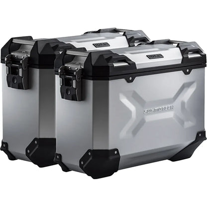 TRAX ADV Aluminum Case System - Silver - Honda CB/CBR/NX 500 '13-'24