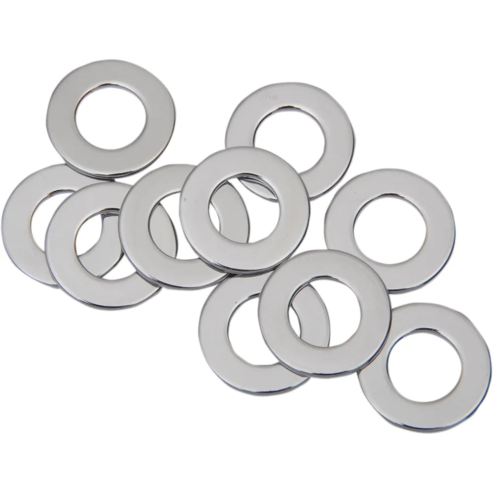 Rondanas planas 5/64" cromo