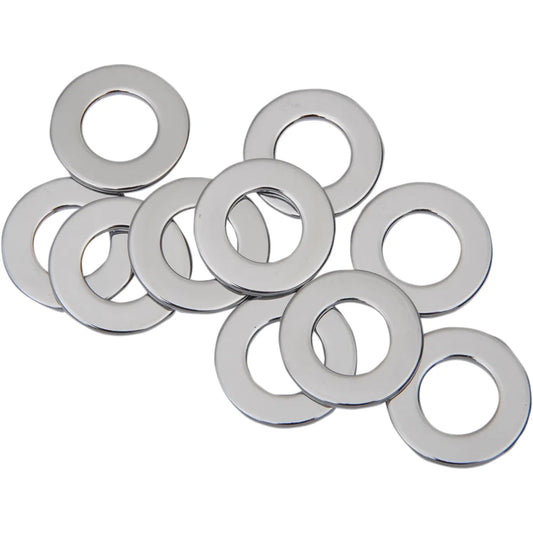 Rondanas planas 5/64" cromo