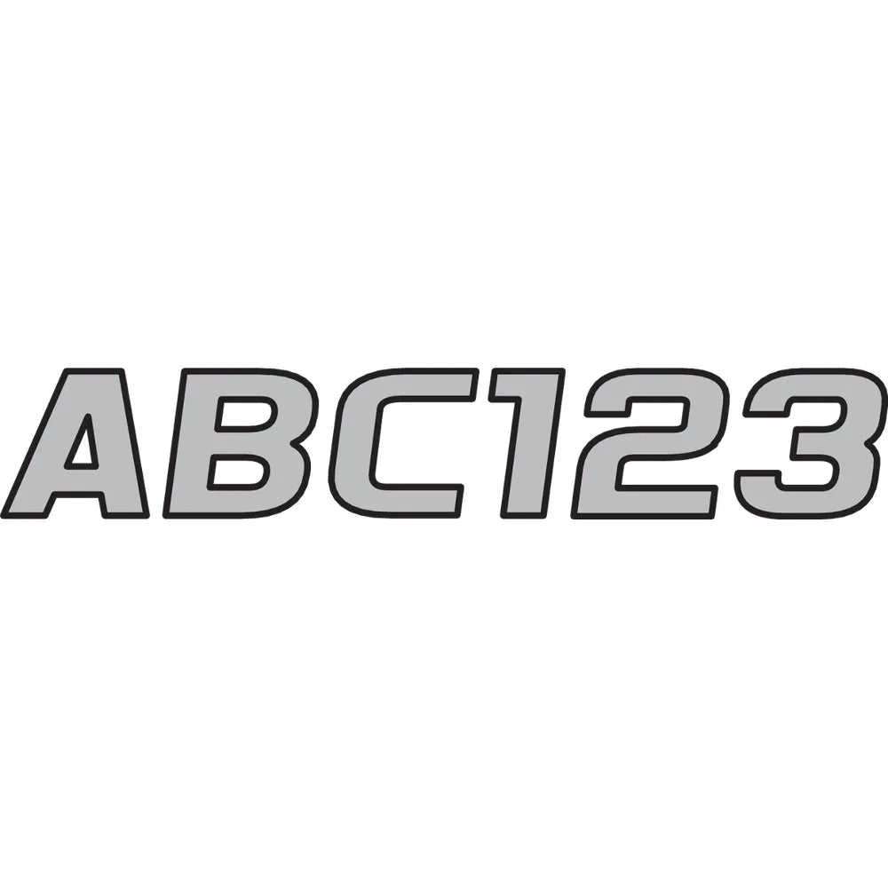 I.D. Sticker Kit - 700 Series - Silver