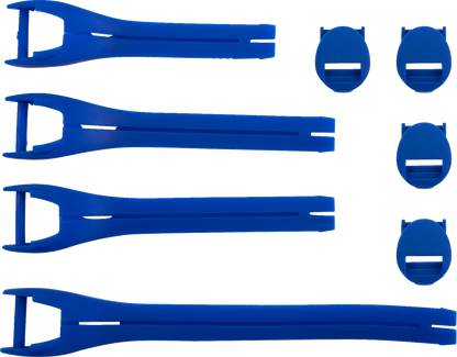 Kit de correas para botas - Kit de correas para botas Qualifier - Azul - Talla 10-15
