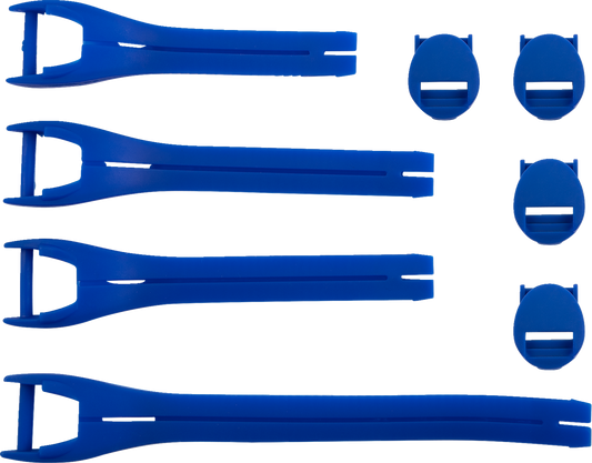Kit de correas para botas - Kit de correas para botas Qualifier - Azul - Talla 10-15