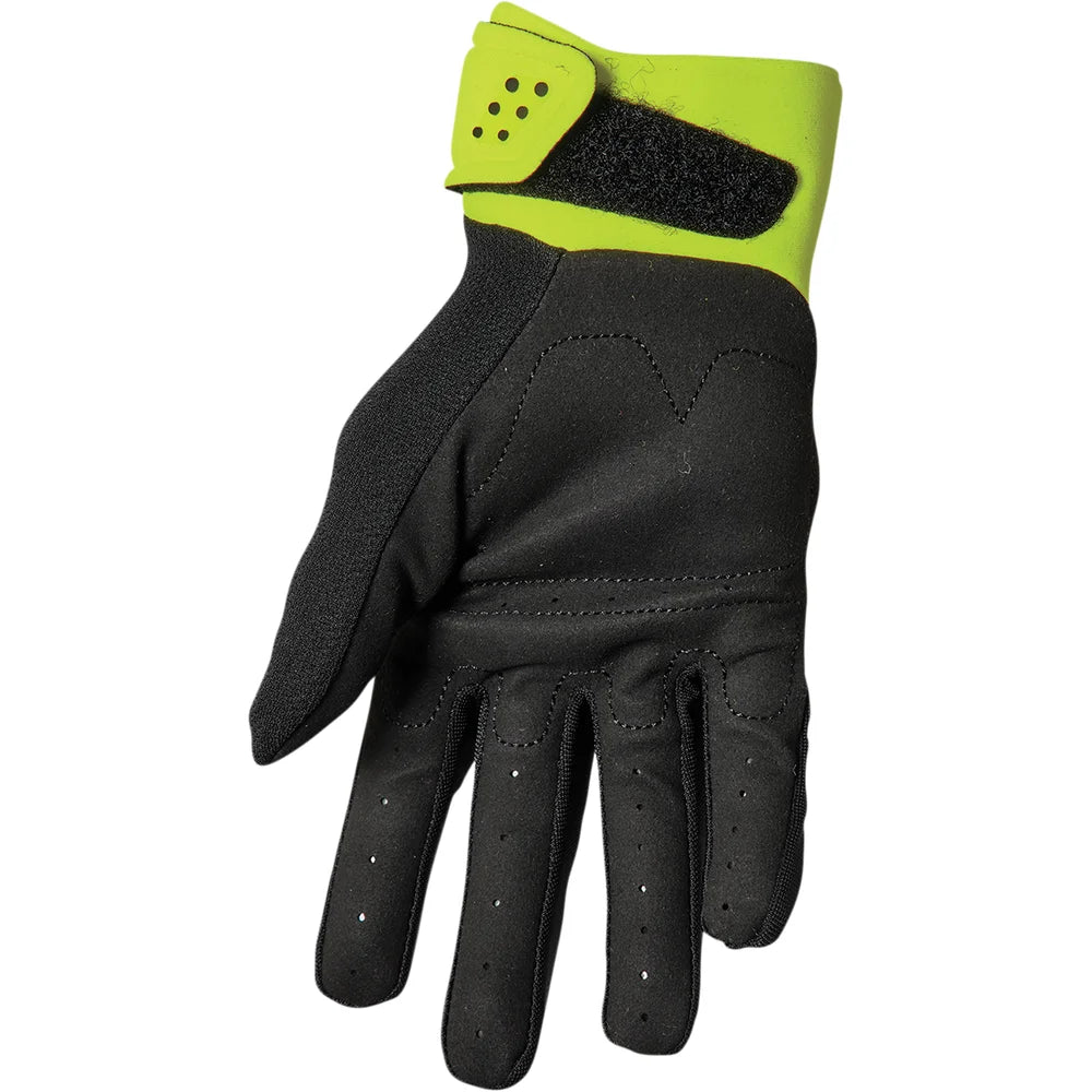 Guantes spectrum negro/ácido