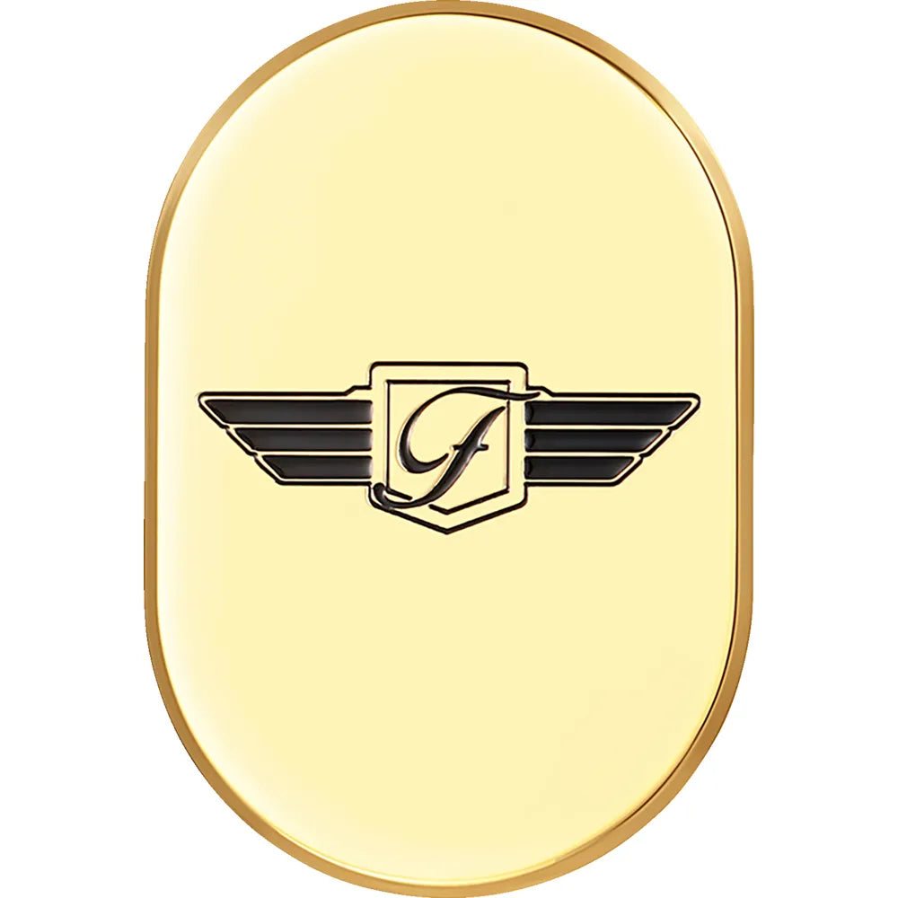 Cubierta de antena - Cubierta de antena - Guardabarros trasero derecho - Logotipo FD - Dorado