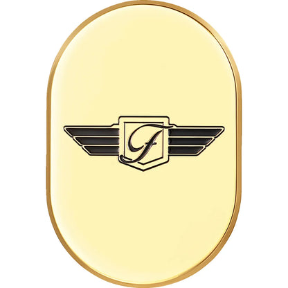 Cubierta de antena - Cubierta de antena - Guardabarros trasero derecho - Logotipo FD - Dorado