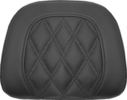 Almohadilla para respaldo del respaldo Touring - Almohadilla para respaldo del respaldo Roadsofa™ - Negro - Costura de celosía - Indio '14 -'22