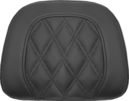 Almohadilla para respaldo del respaldo Touring - Almohadilla para respaldo del respaldo Roadsofa™ - Negro - Costura de celosía - Indio '14 -'22