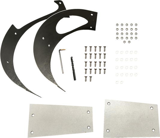 Protector de cubierta de embrague interior de correa de acero inoxidable