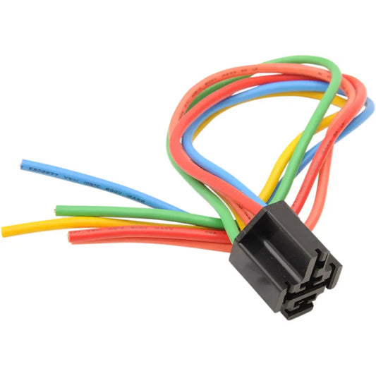 Relay Socket Assembly - Colored Wires