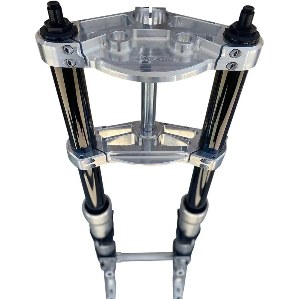 49 mm Triple Clamps - '14+ FLH - Raw